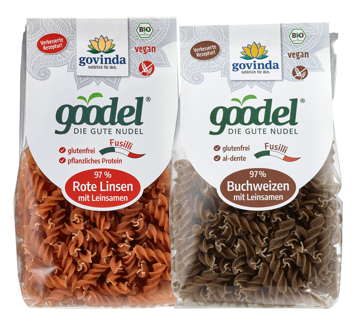 Nudeln aus Hülsenfrüchten