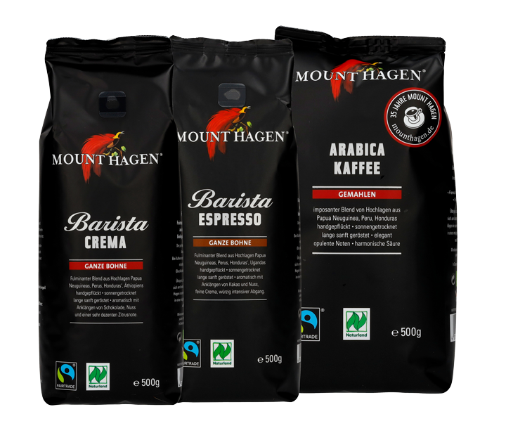 Arabica-Kaffee oder Espresso