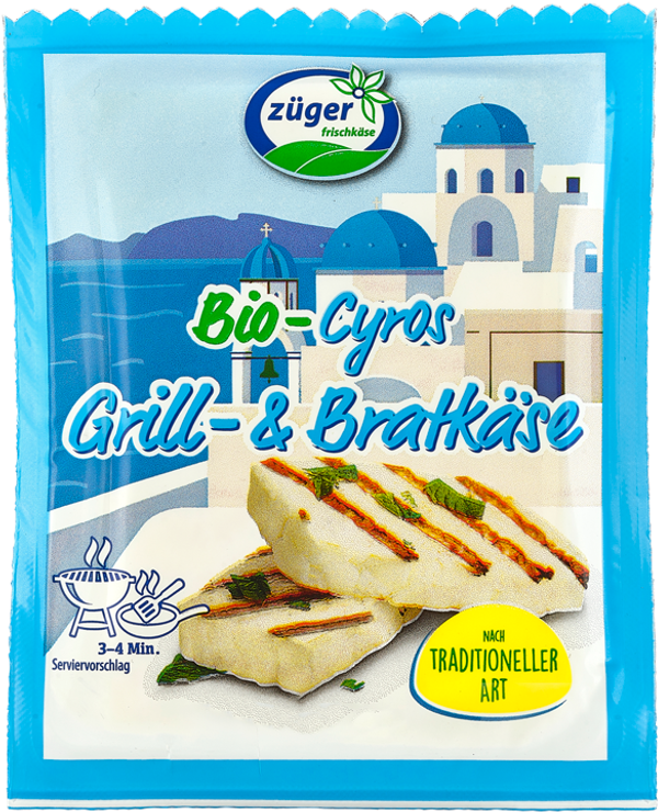 Bio-Brat oder -Grillkäse