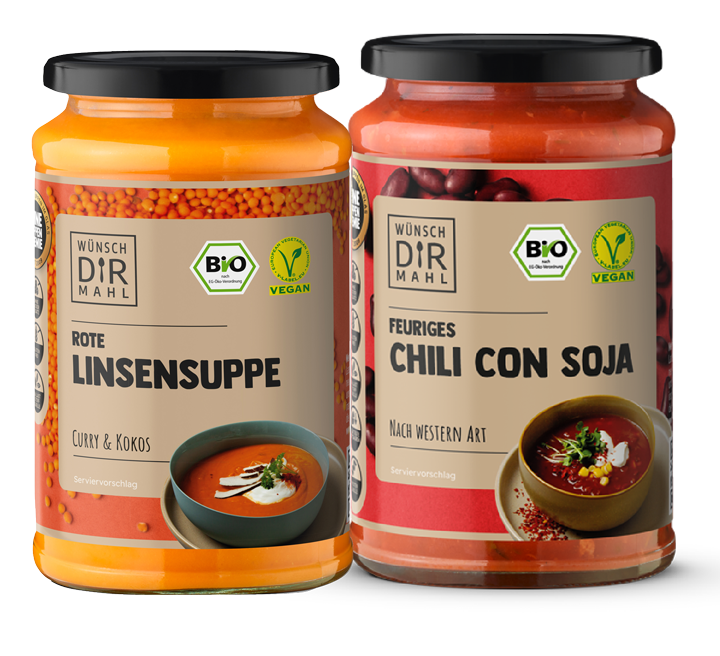 Vegane Suppe oder Eintopf