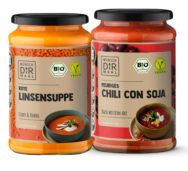 Vegane Suppe oder Eintopf