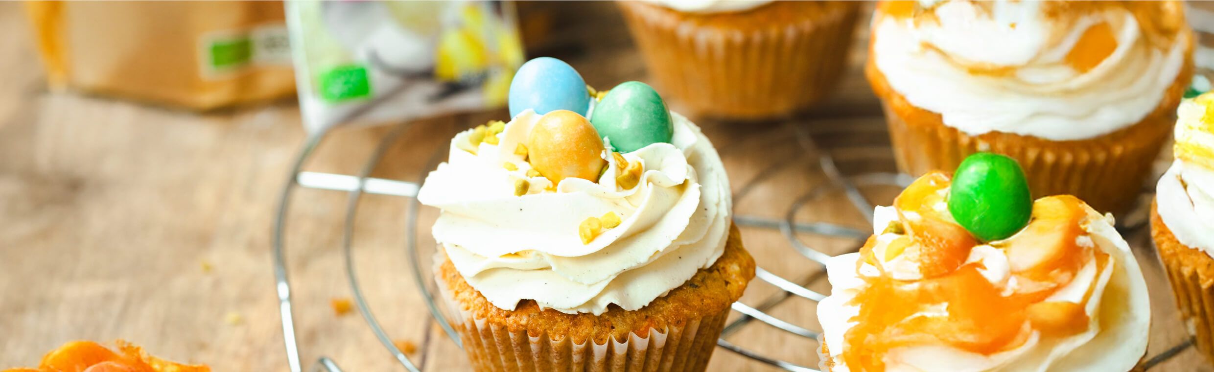 Karotten-Cupcakes