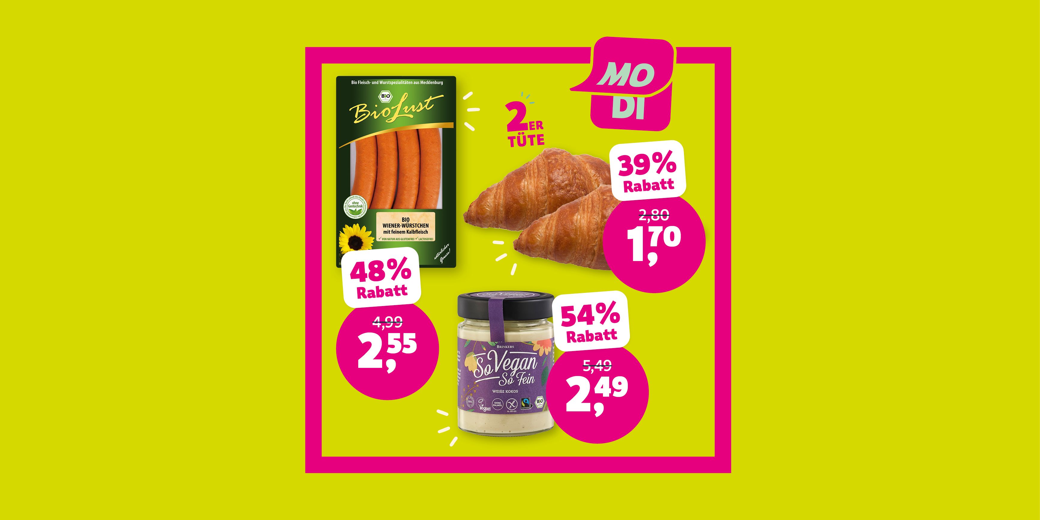Günstiger Wochenstart 