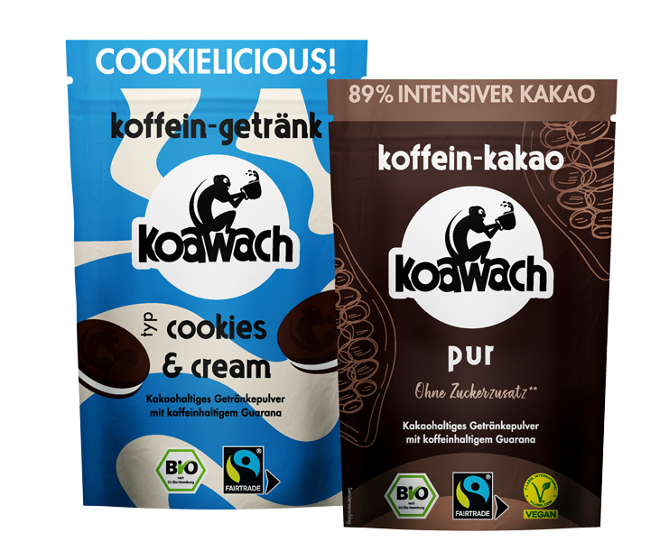 Koffeinhaltige Trinkschokolade