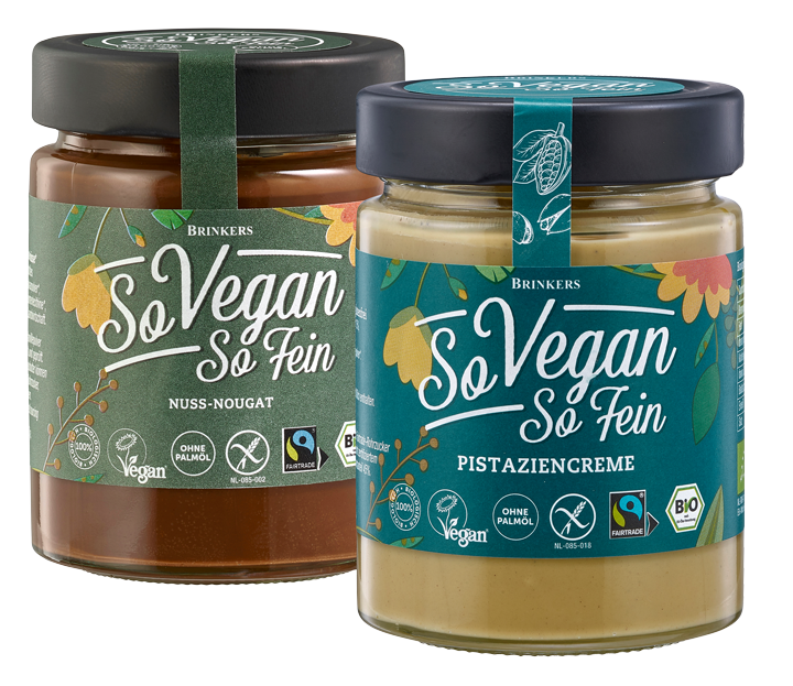 Veganer Nuss-Nougat- Aufstrich