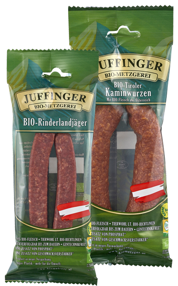Tiroler Bio-Wurstspezialitäten