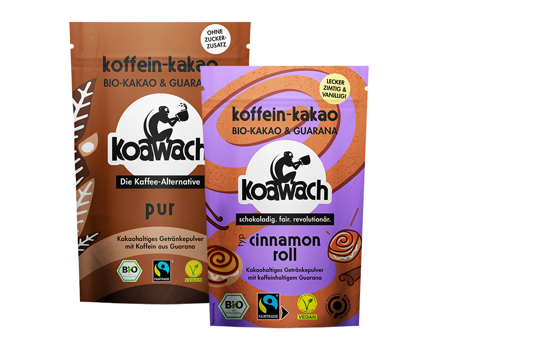 Koffeinhaltige Trinkschokolade
