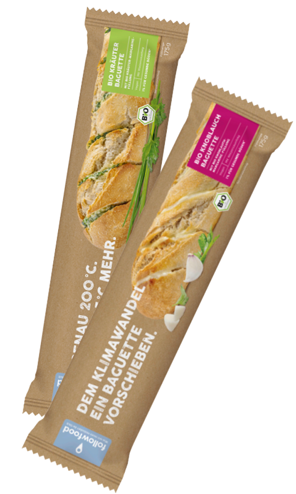 Kräuter und Knoblauch Baguette