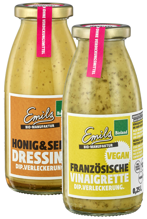 Saucen oder Dressings