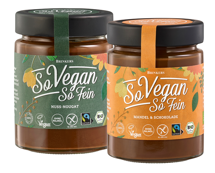 Veganer Nuss-Nougat-Aufstrich