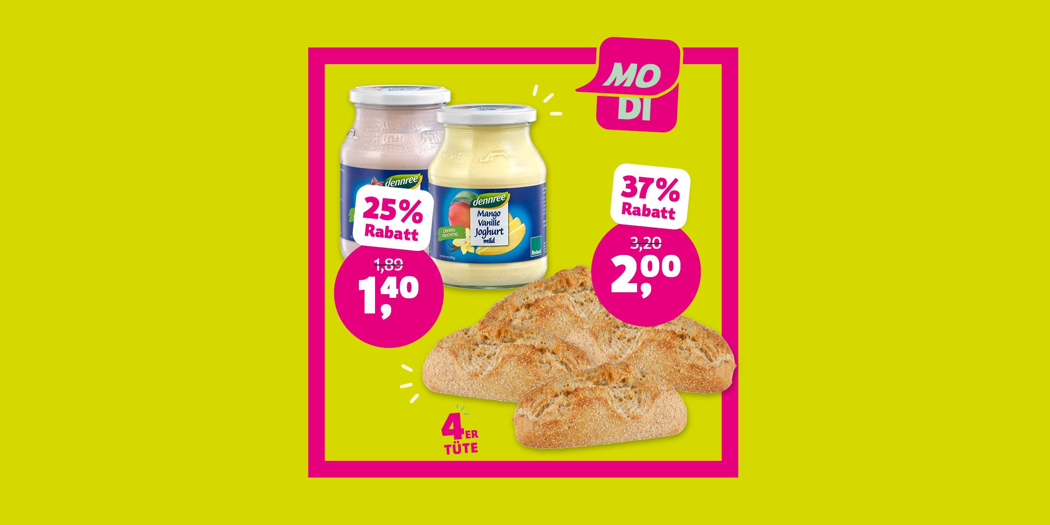 Günstiger Wochenstart