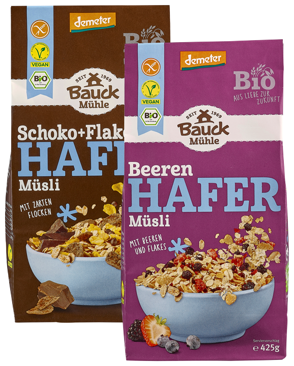 Glutenfreies Hafer-Müsli