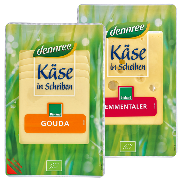 Bio-Gouda oder -Emmentaler