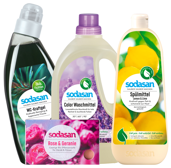 20 % Rabatt* auf ausgewählte Produkte von Sodasan