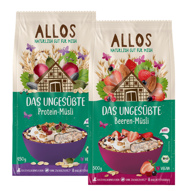 Ungesüßtes Bio-Müsli