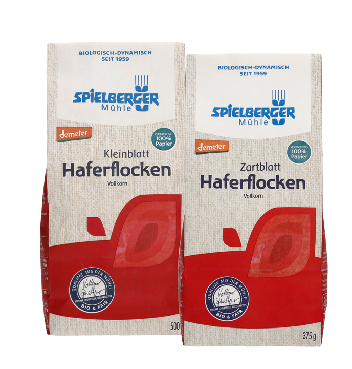 Haferflocken Kleinblatt demeter