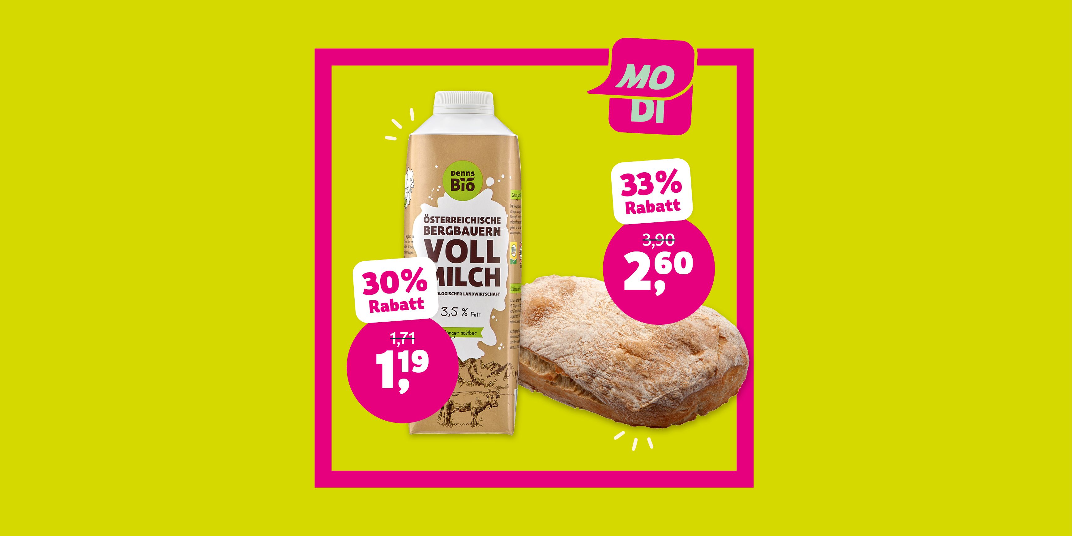 Günstiger Wochenstart 