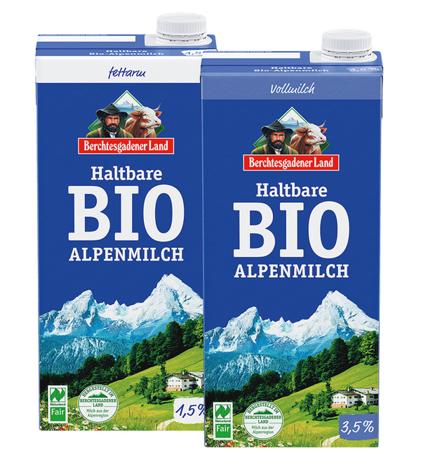 Haltbare Alpenmilch