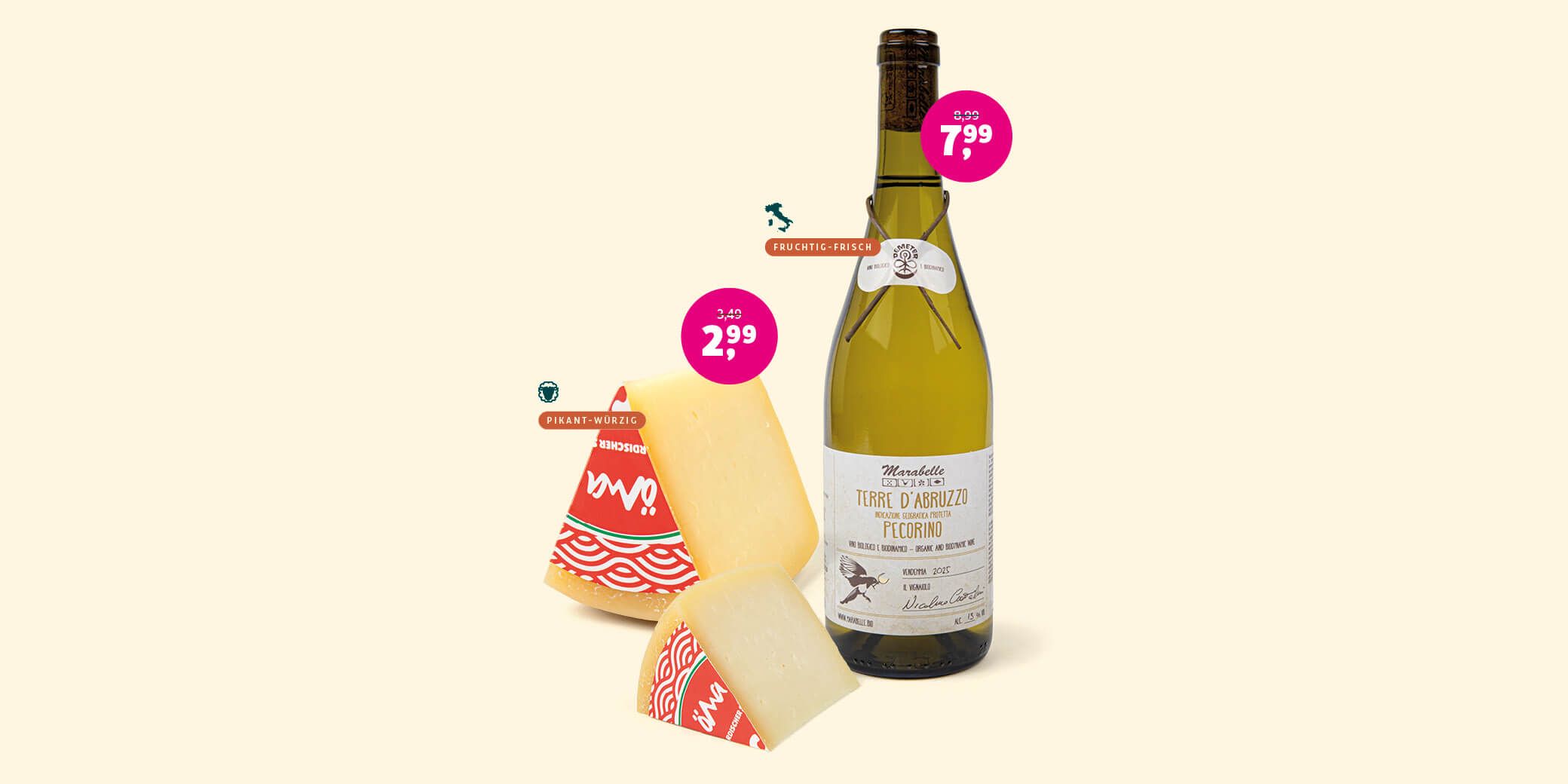 Italienisches Pairing mit Charakter
