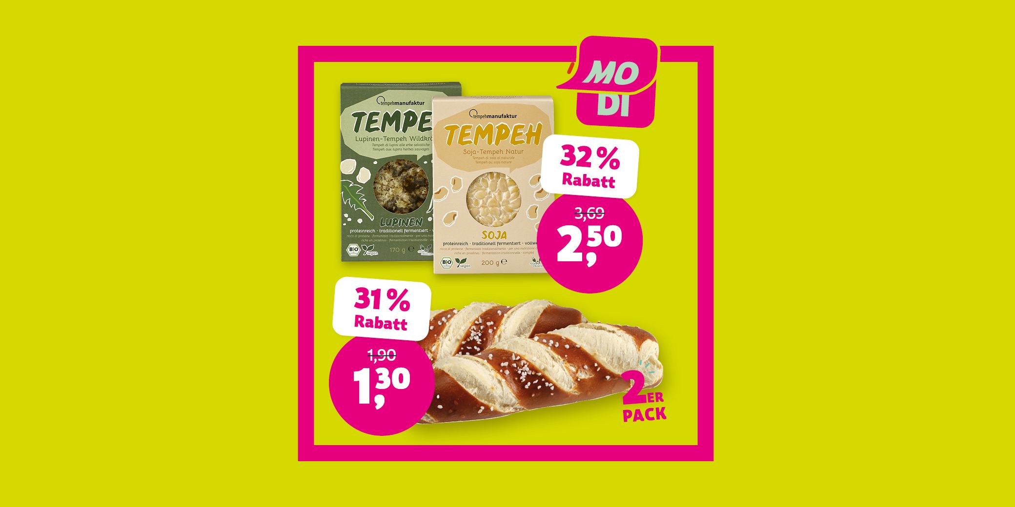 Günstiger Wochenstart