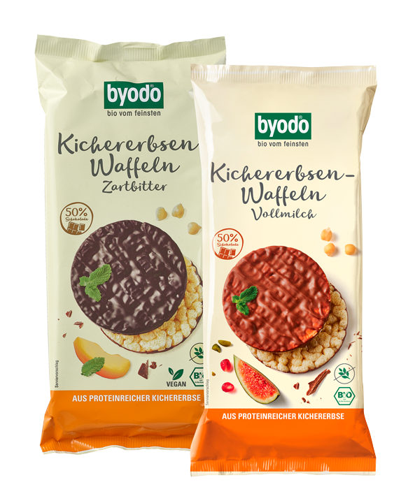Kichererbsen- Waffeln
