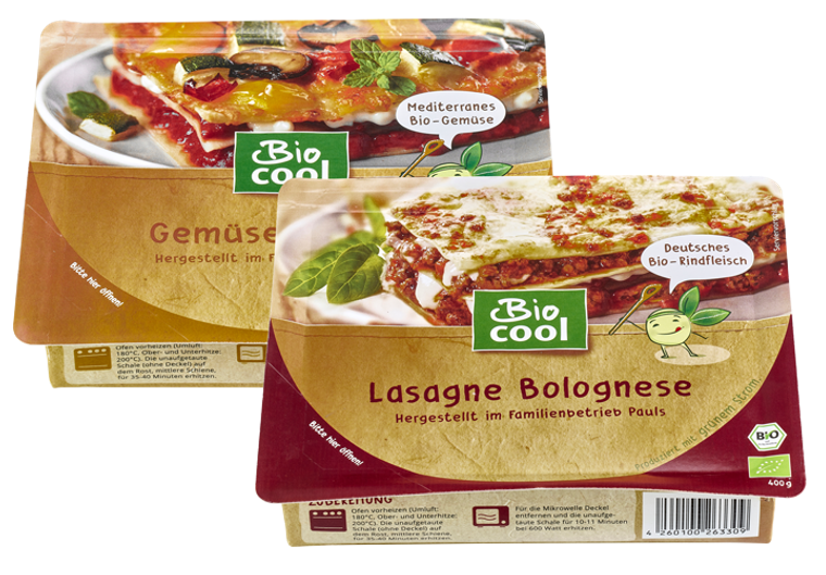 Biocool BIO Lasagne tiefgefroren