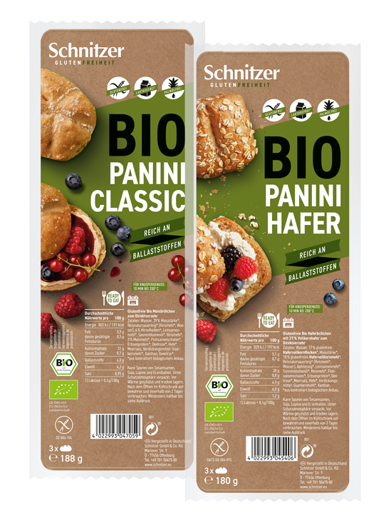 Glutenfreie Backwaren