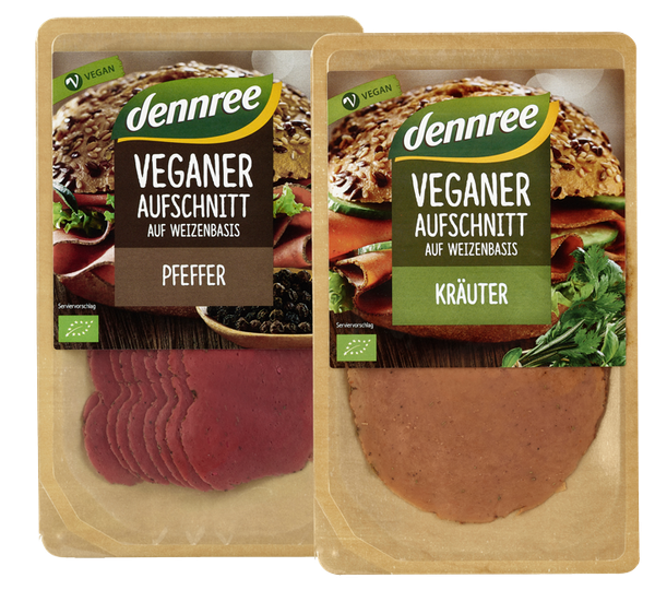 Veganer Bio-Aufschnitt