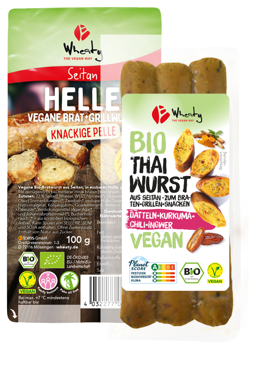 Vegane Wurstalternative