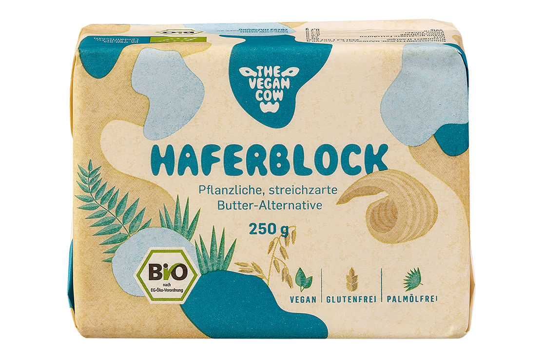 Veganer Haferblock