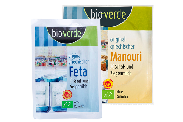Bio-Feta oder -Manouri