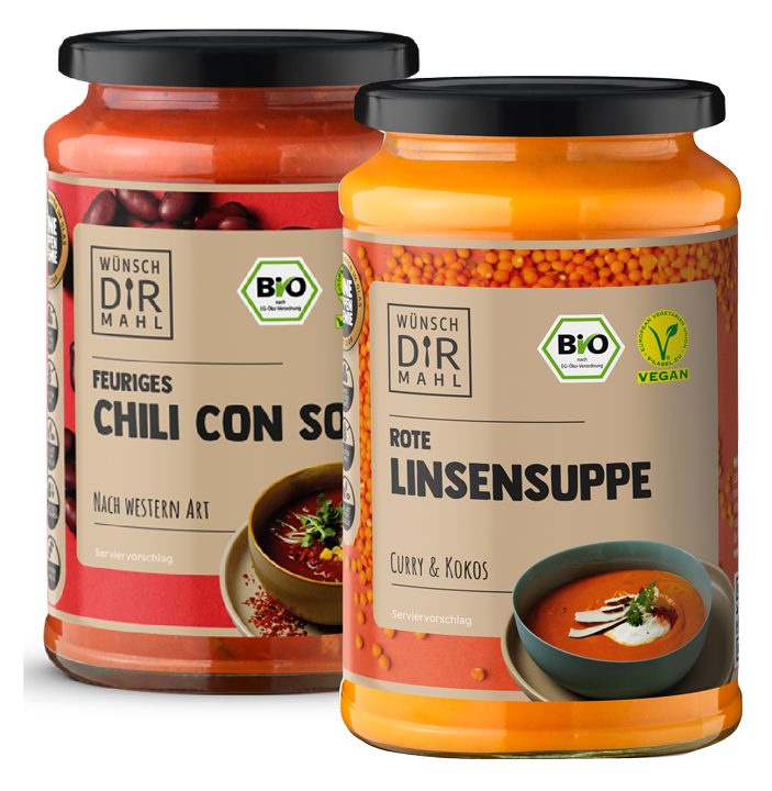 Vegane Suppe oder Eintopf