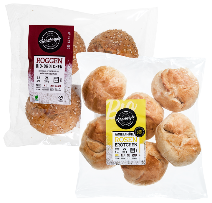 Aufbackbrötchen
