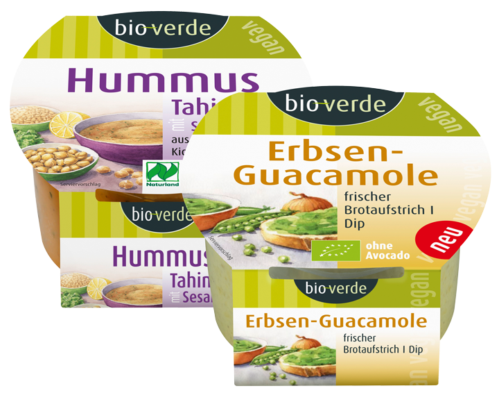 Hummus Tahini oder Erbsen-Guacamole