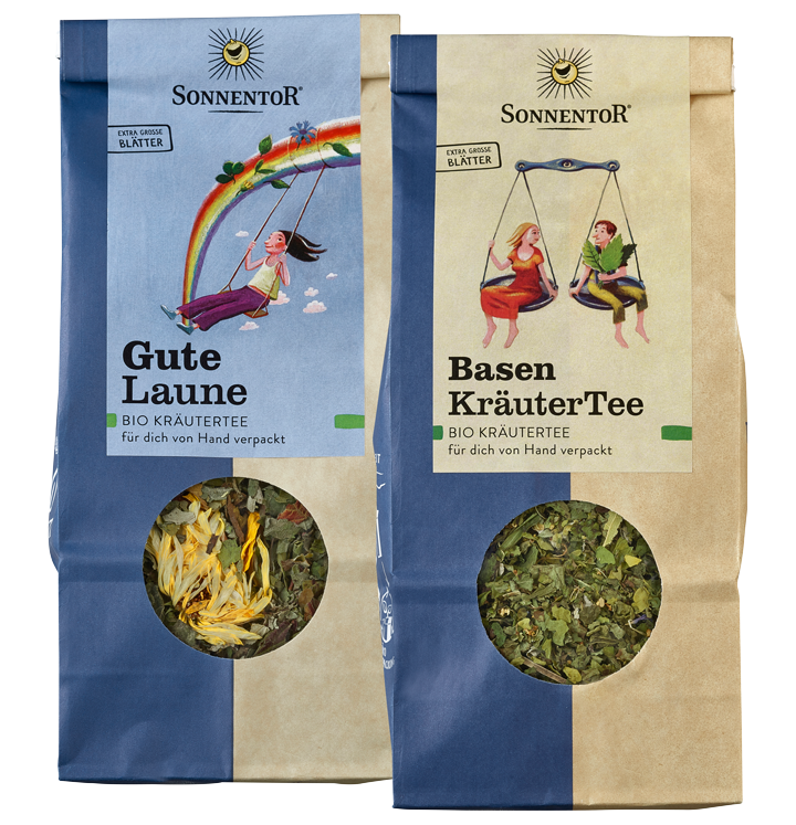 Lose Kräuterteemischungen