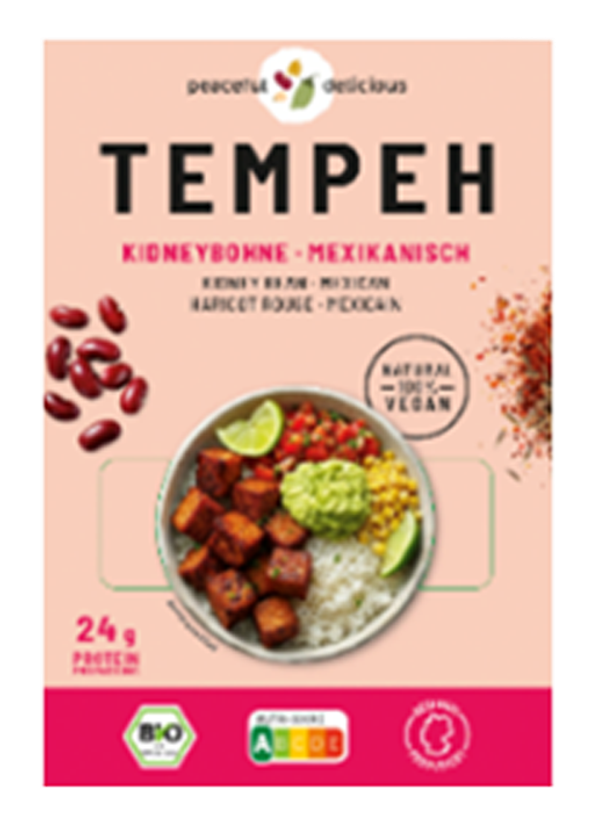 Kidneybohnen Tempeh
