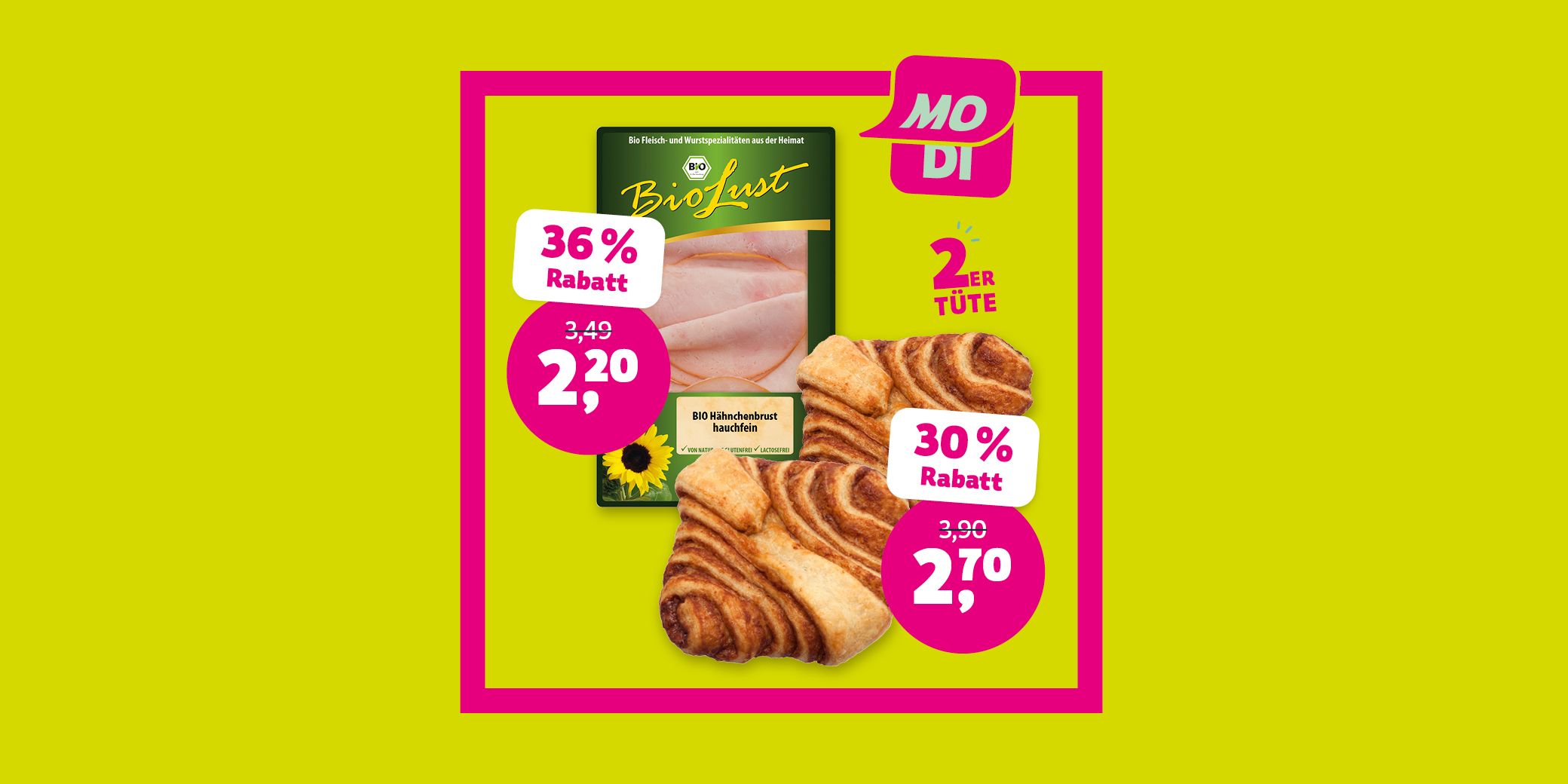 Günstiger Wochenstart
