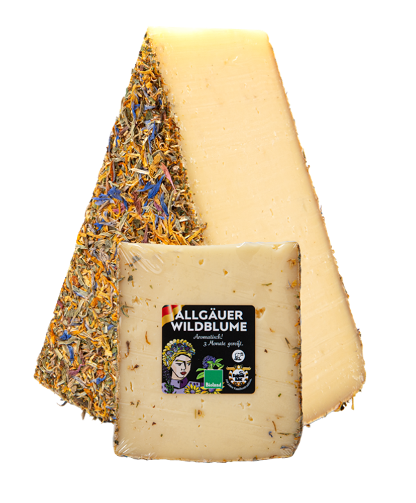 Allgäuer Bio-Wildblumenkäse