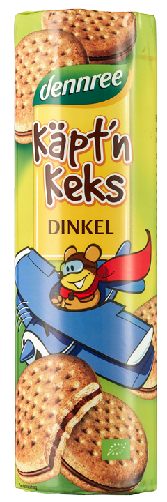 Dinkel- Doppelkekse „Käpt´n Keks“