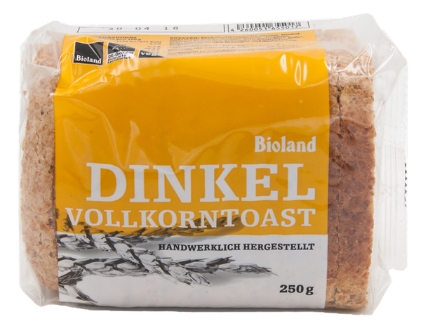Dinkel-Vollkorn-Toast