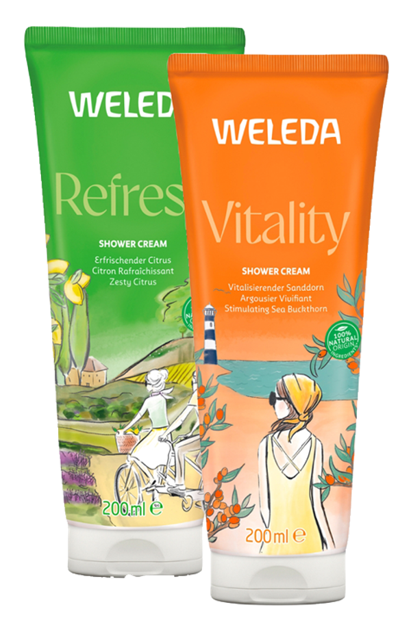 Cremedusche oder Duschgel