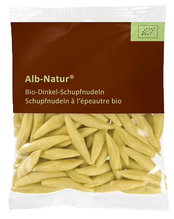 Frische Dinkel- Schupfnudeln