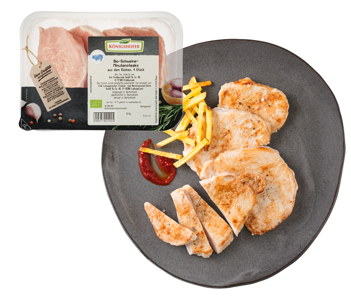 Schweine- Minutensteaks