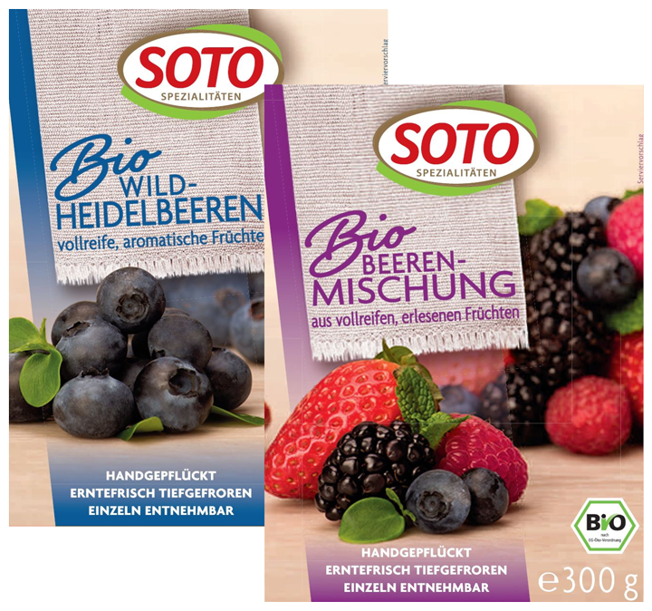 Früchte oder Beeren