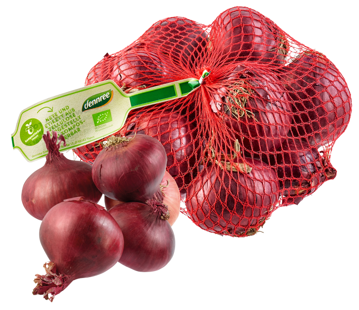 Rote Zwiebeln