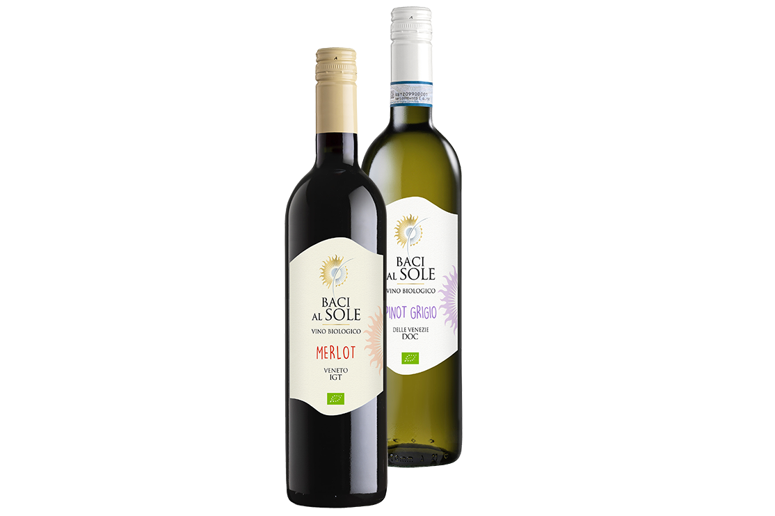 Italienischer Wein „Baci al Sole“