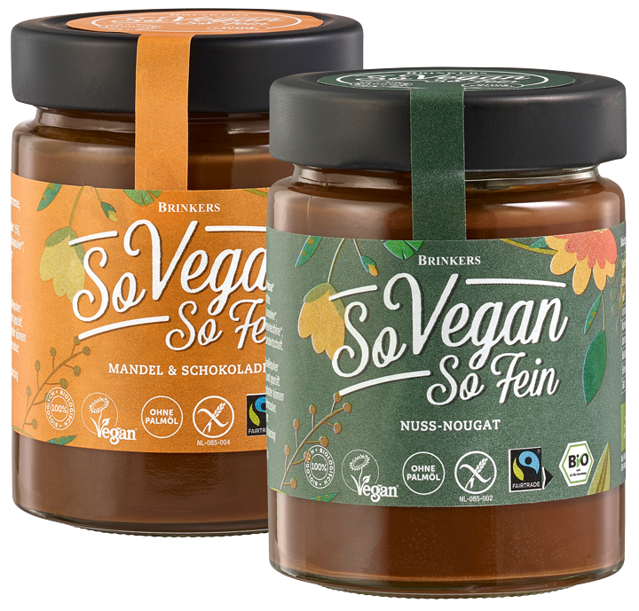 Veganer Nuss-Nougat-Aufstrich