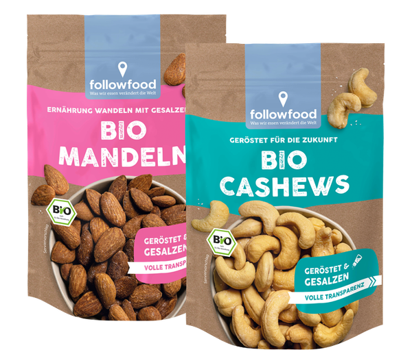 Geröstete Bio-Kerne