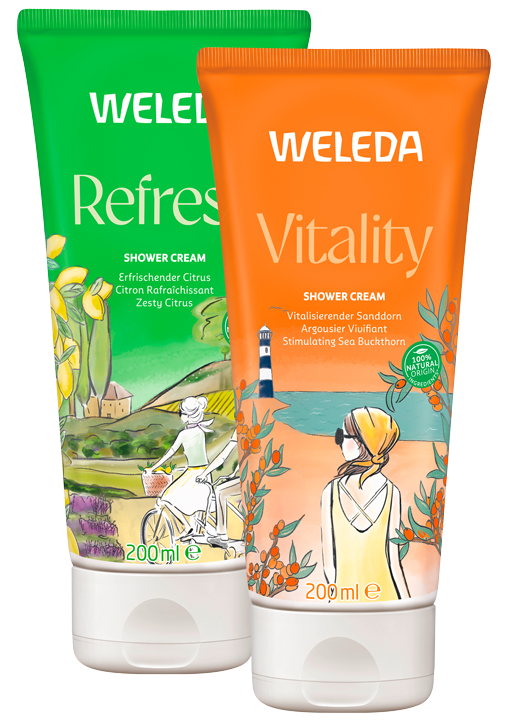 Cremedusche oder Duschgel