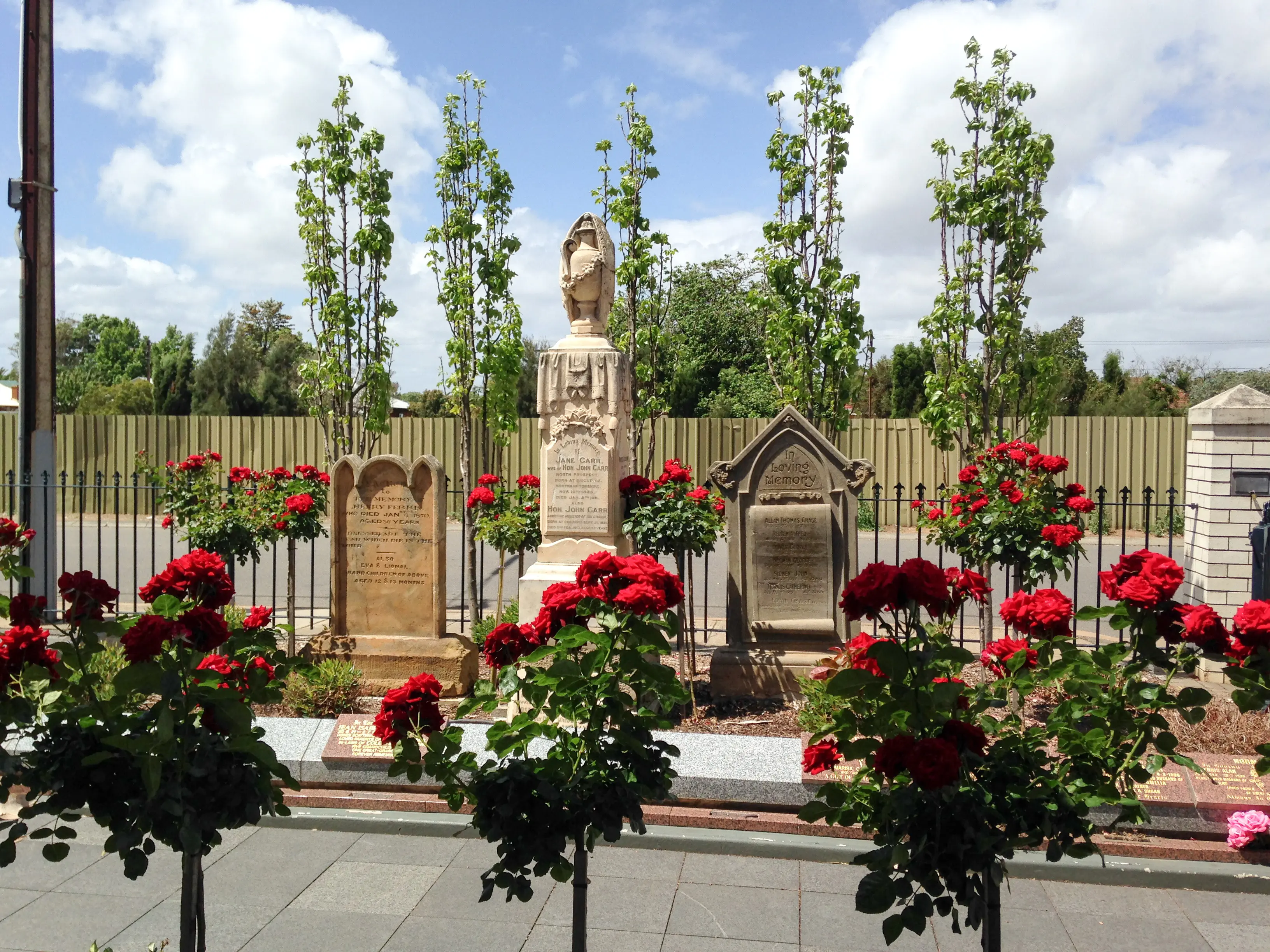 Chapel Rose Garden at Dudley Park Cemetery